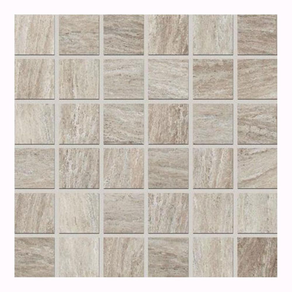 Marazzi Silk Sophisticated 12" x 12" Porcelain Mosaic Sheet