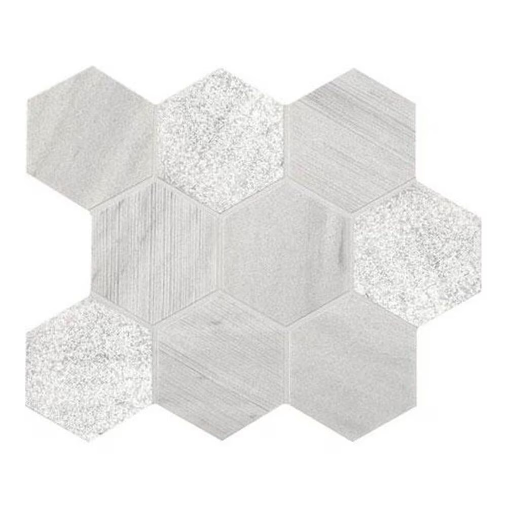 Marazzi Haven Point Candid Heather 12" x 12" Natural Stone Mosaic Sheet
