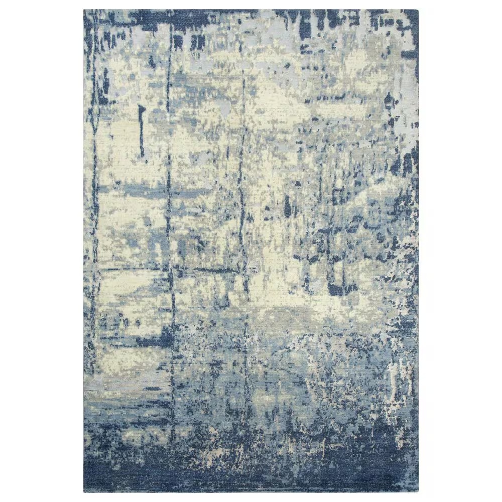 RIZZY Impressions 9' x 12' Blue Area Rug