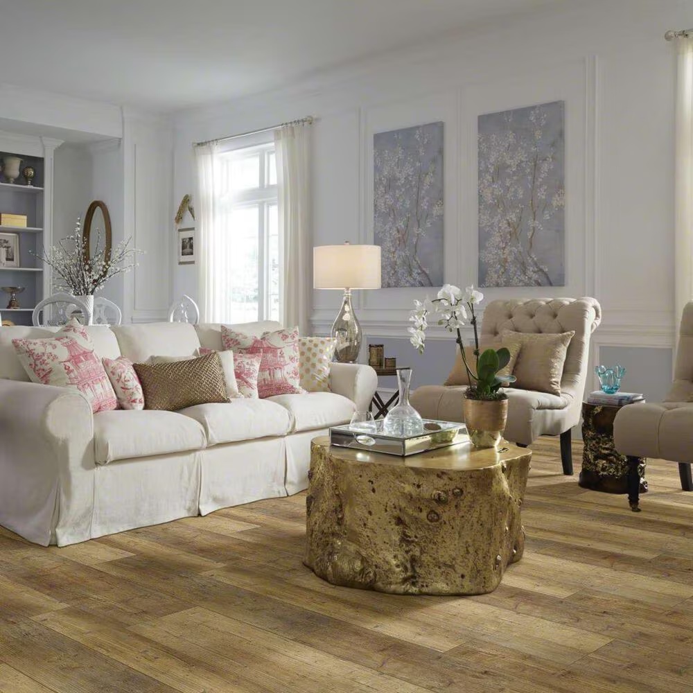 Shaw Paragon Plus Touch Pine Mixed Luxury Vinyl Plank