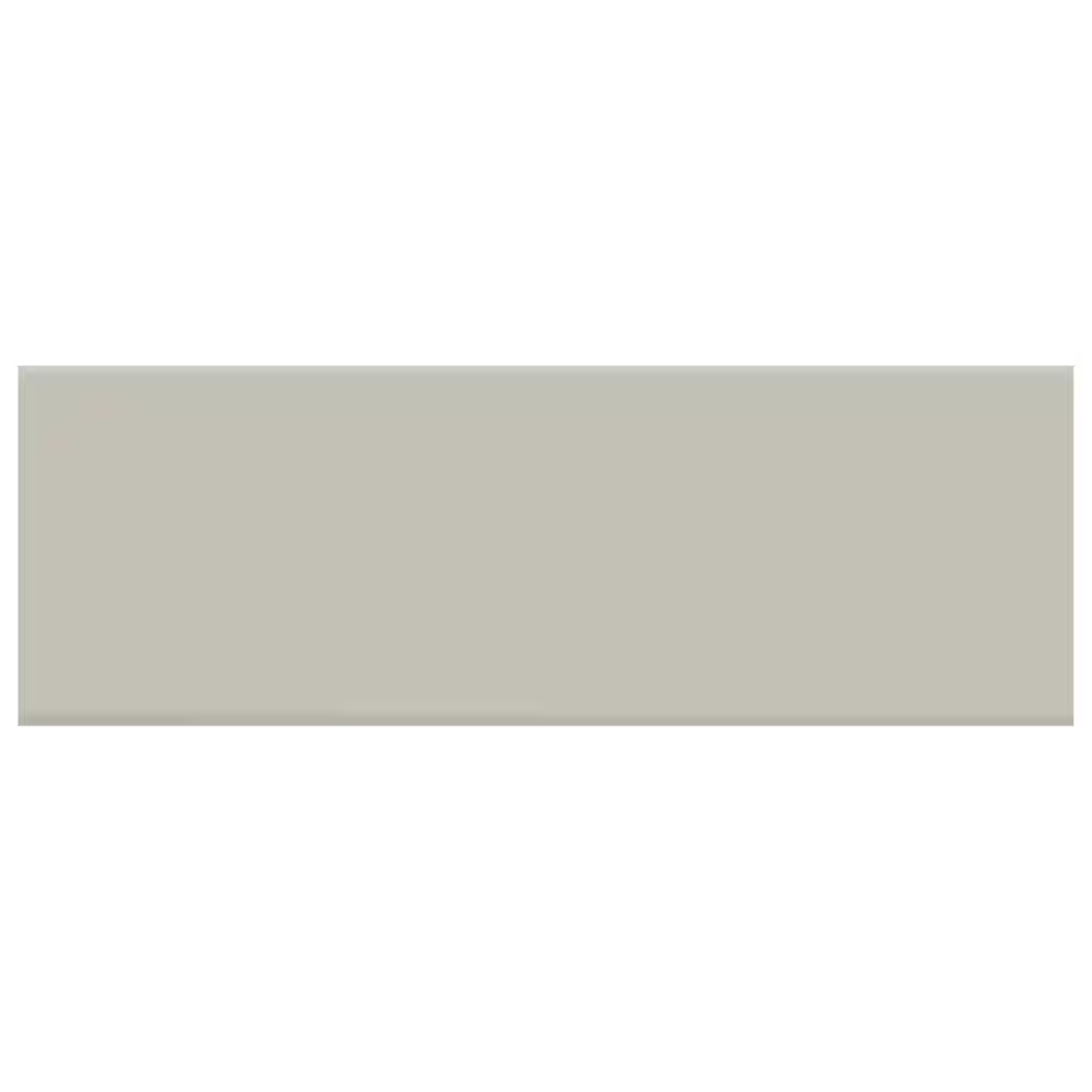 Marazzi Hawthorne Flat Gray 4" x 12" Subway Ceramic Tile
