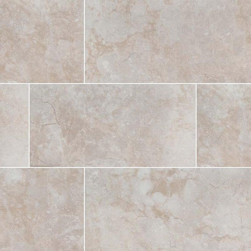 MS International Ansello Ivory 12" x 24" Ceramic Tile