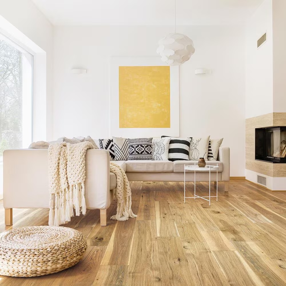 Paramount Streamside Natural Rustic Hickory Hand Scraped Hardwood