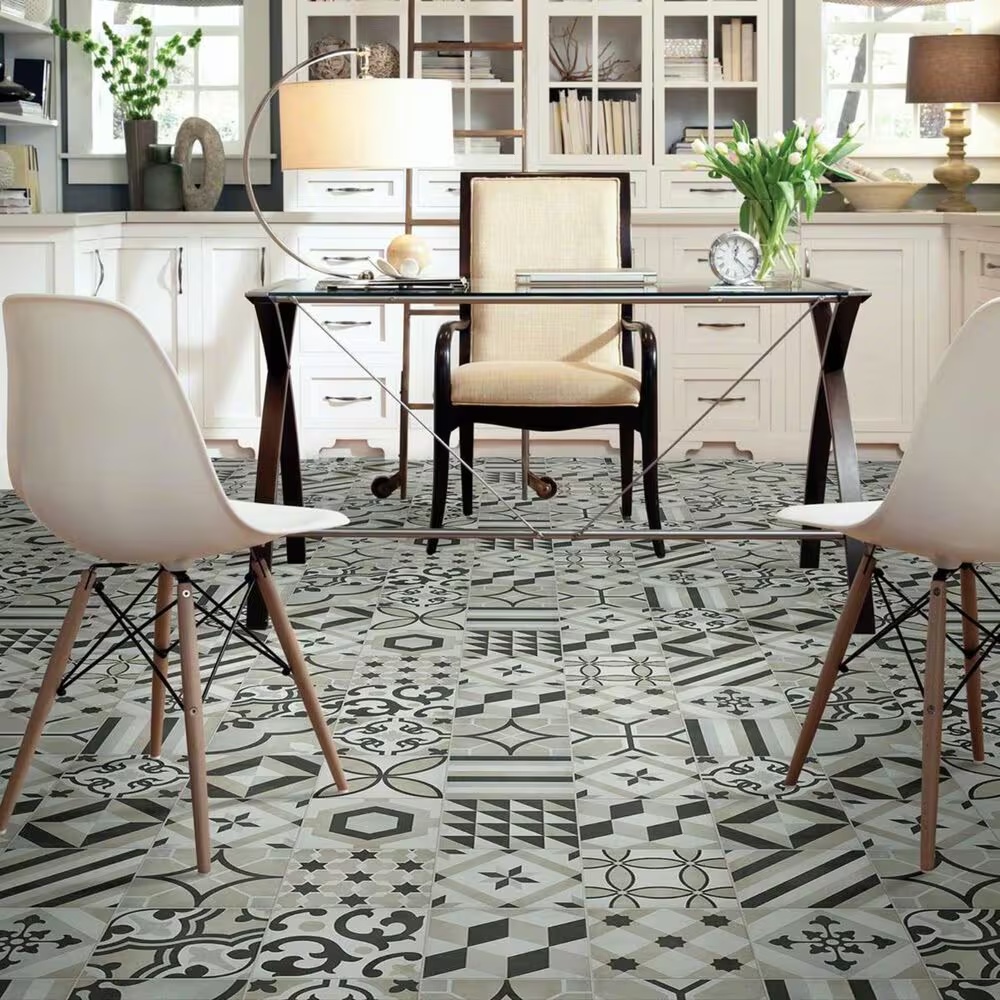 Shaw Revival Mix Pearl 8" x 8" Porcelain Tile