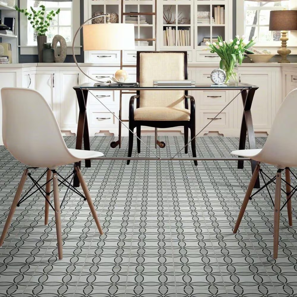 Shaw Revival Isabella Opal 8" x 8" Porcelain Tile