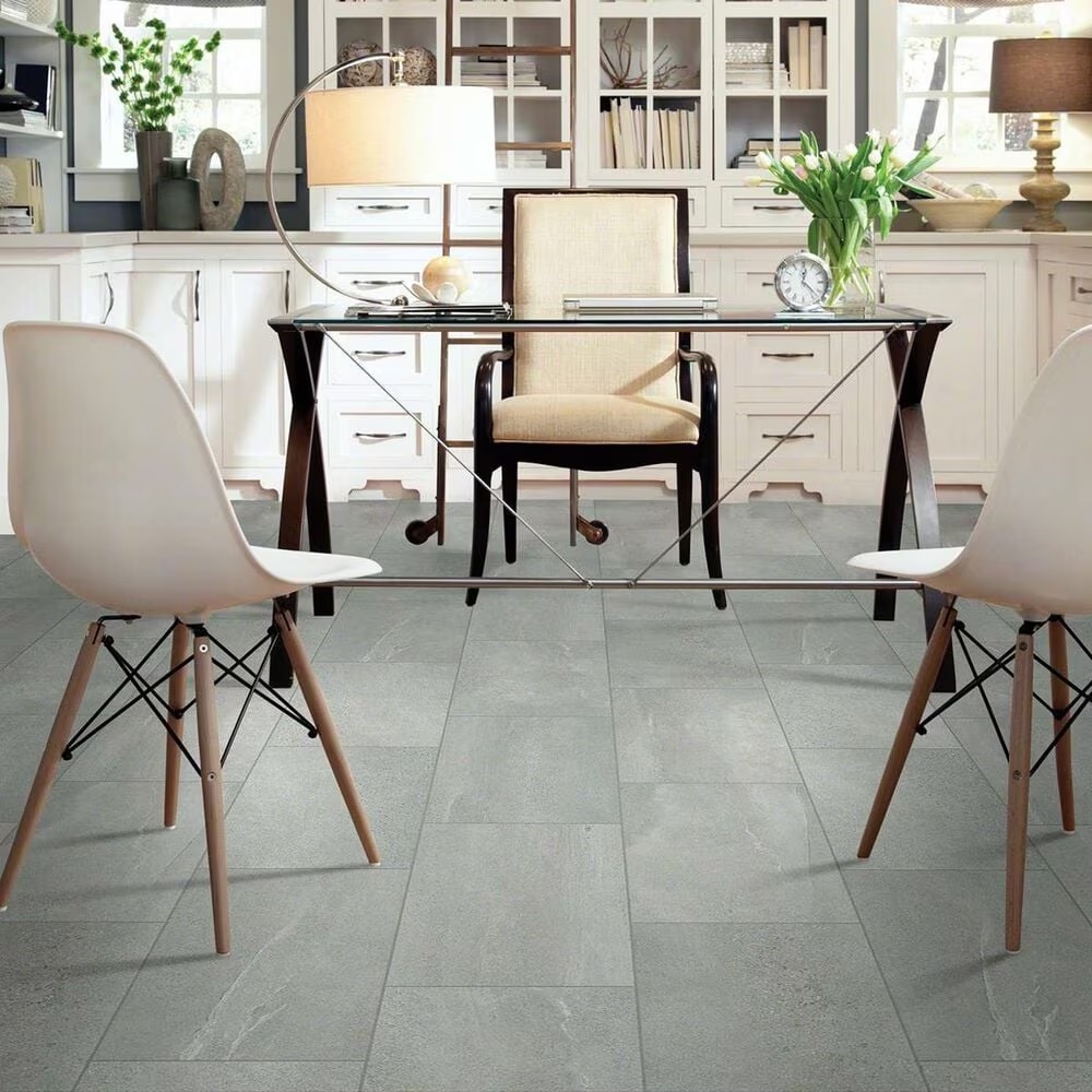 Shaw Sculpture Grey 12" x 24" Porcelain Tile
