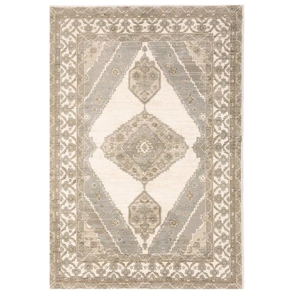 Oriental Weavers Andorra 298C 3'3" x 5'2" Beige Area Rug