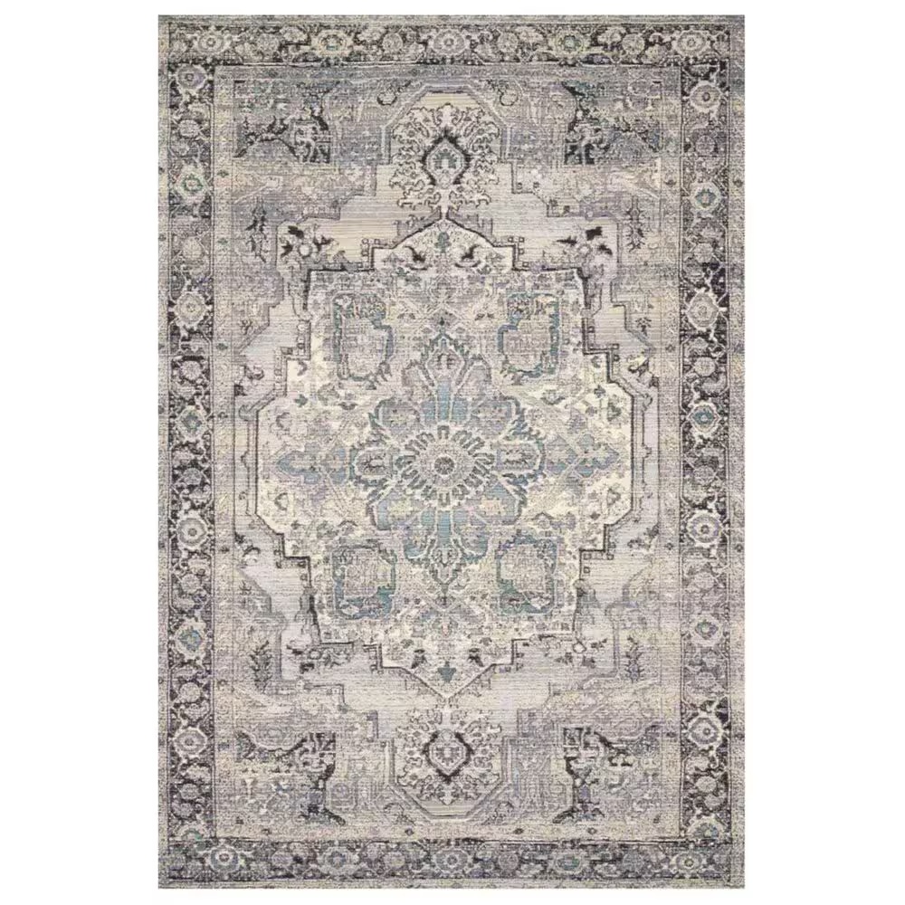 Loloi Mika 10'6" x 13'9" Grey and Blue Area Performance Rug