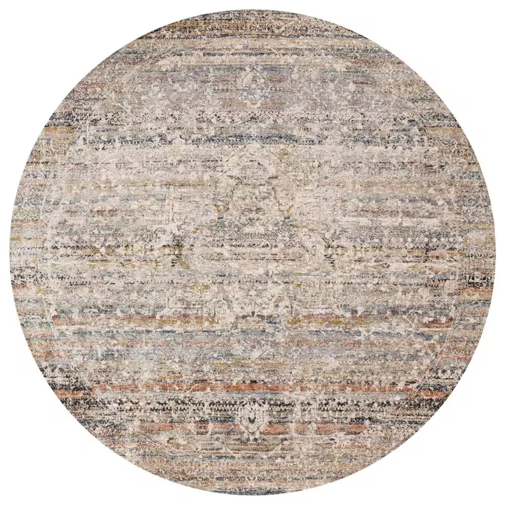 Loloi Theia THE-03 7'10" Round Taupe