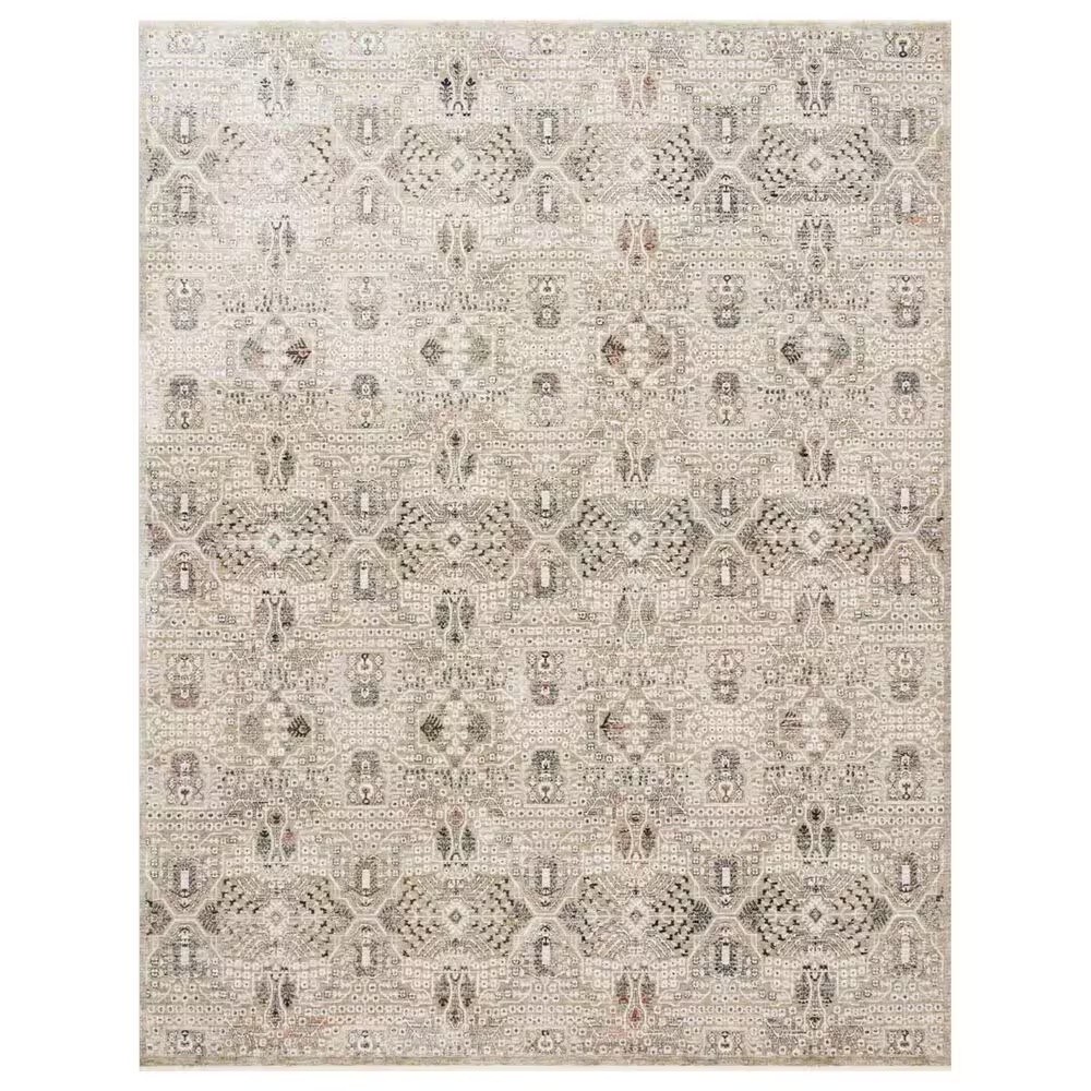 Loloi Theia THE-06 6'7" x 9'6" Granite and Ivory