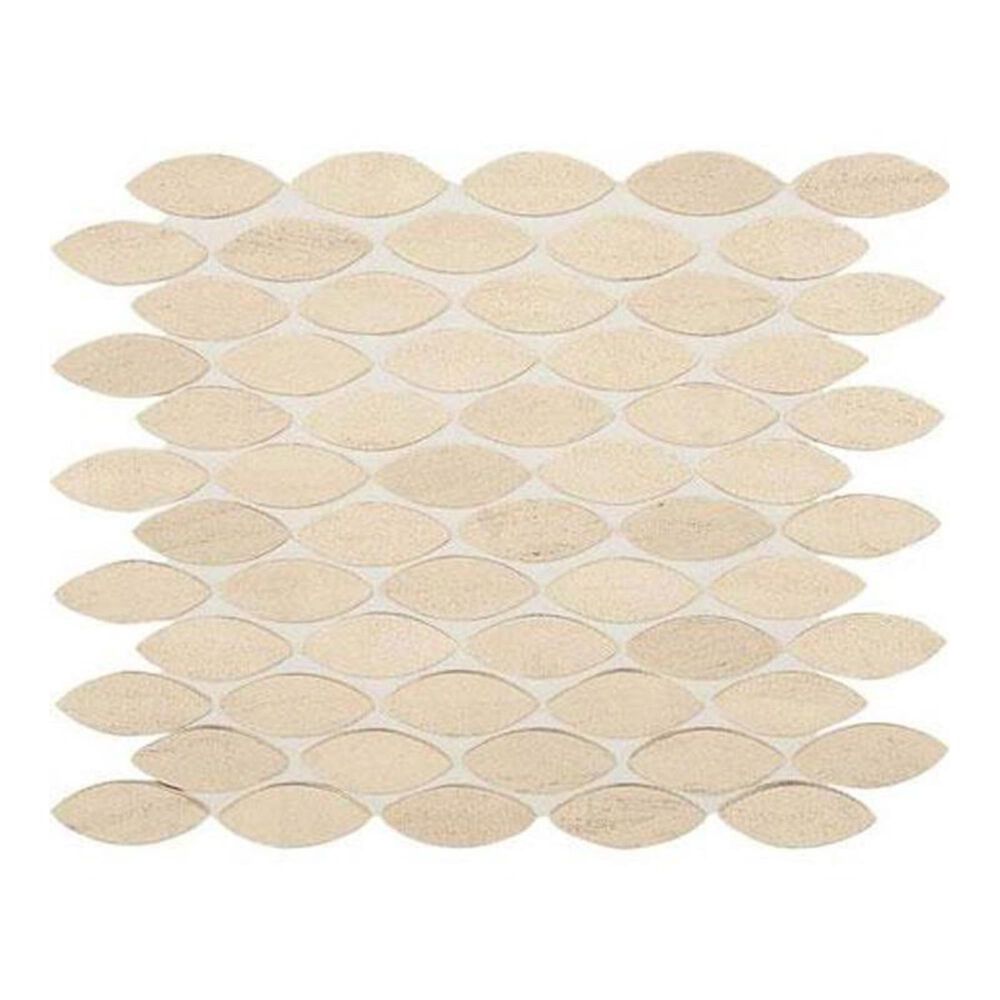 Marazzi Haven Point Honest Greige 1" x 2 3/8" Natural Stone Mosaic Sheet