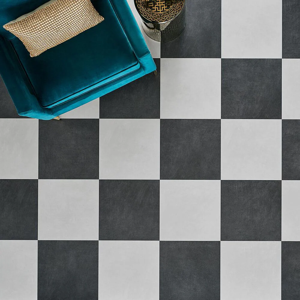 Mannington Flex Villa Coal 18" x 18" Luxury Vinyl Tile