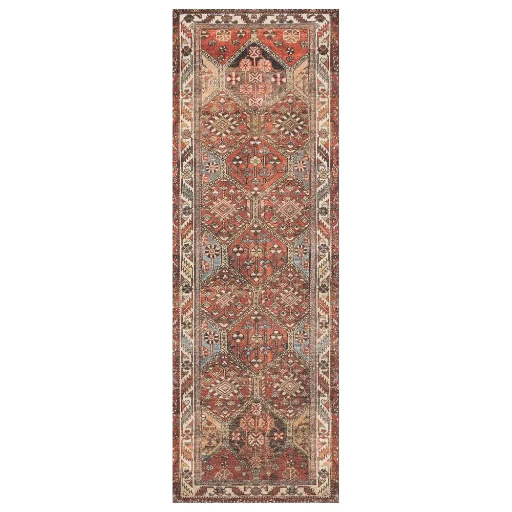 Loloi Loren LQ-16 2'6" x 7'6" Spice Area Rug