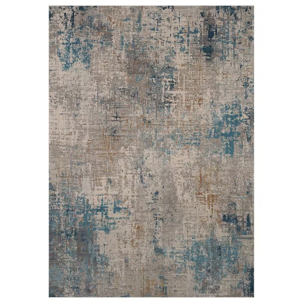 Karastan Tryst Marseille RG073-103 5' x 8' Blue Area Rug