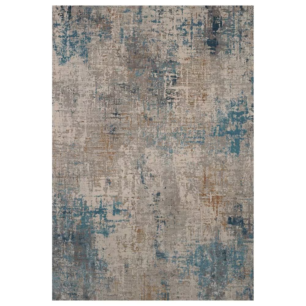 Karastan Tryst Marseille RG073-103 3' x 8' Blue Runner