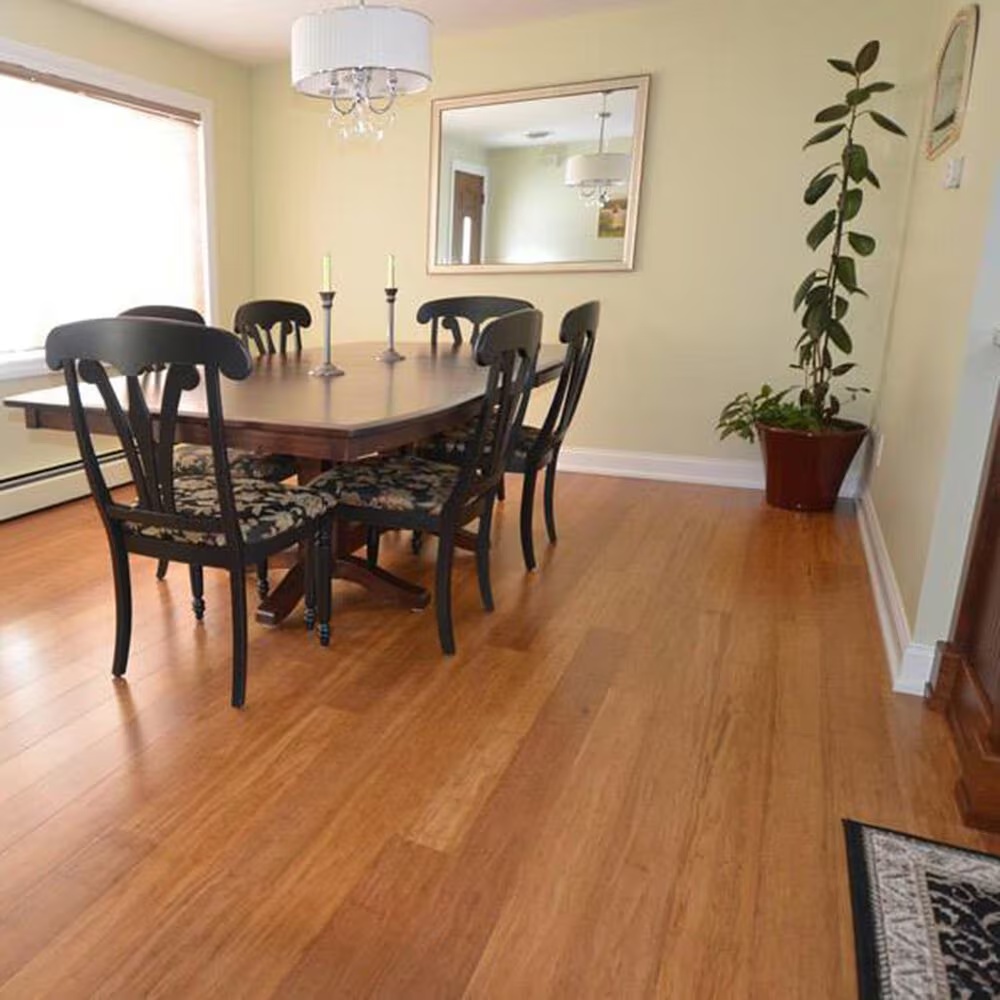 CALI Fossilized Mocha 5.3125" Engineered Bamboo Hardwood