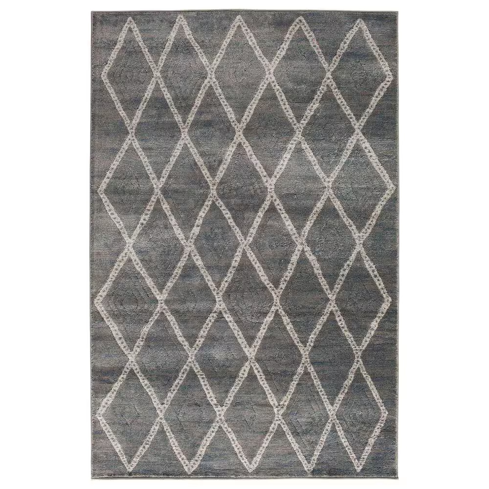 Central Oriental Corso Forster 5' x 7'6" Grey and Tan Area Rug