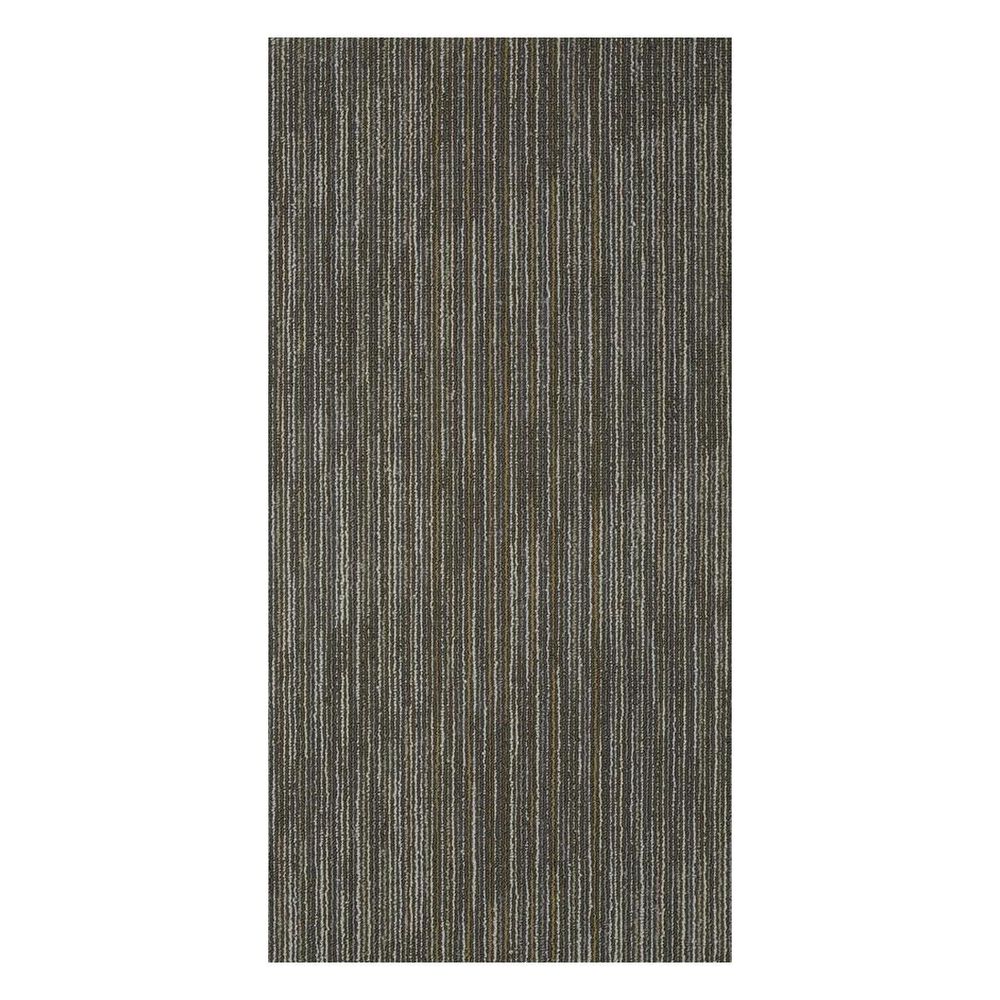 Shaw Shifting Gears 18" x 36" Carpet Tile in Wire