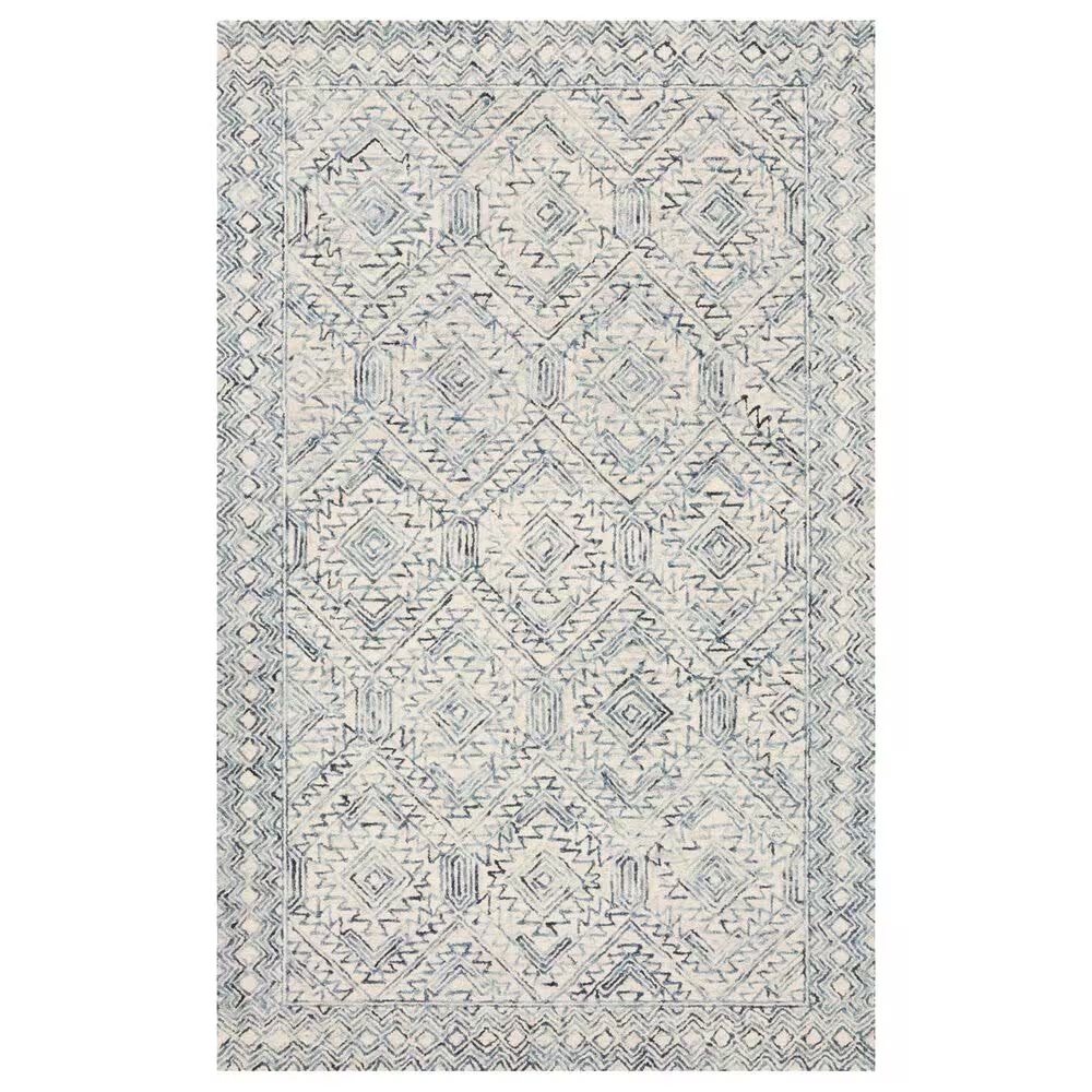 Loloi II Ziva ZV-03 7'9" x 9'9" Bluestone