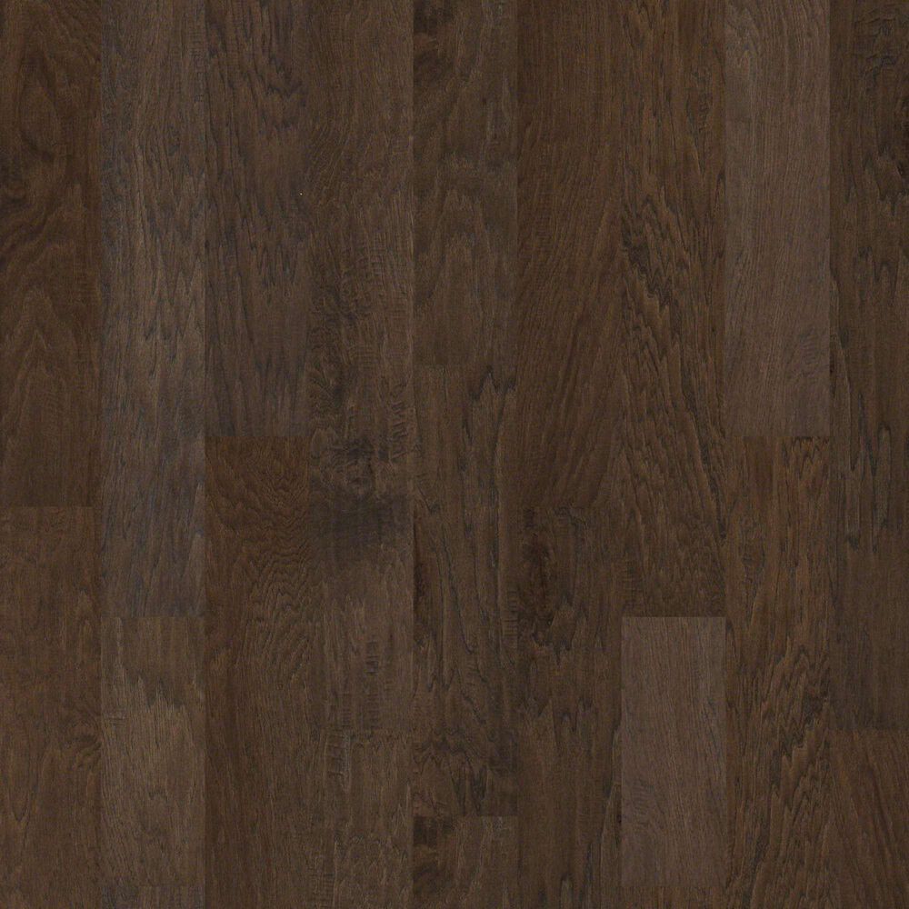 Shaw Epic Plus Riverstone 6 3/8" Espresso Hickory Hardwood