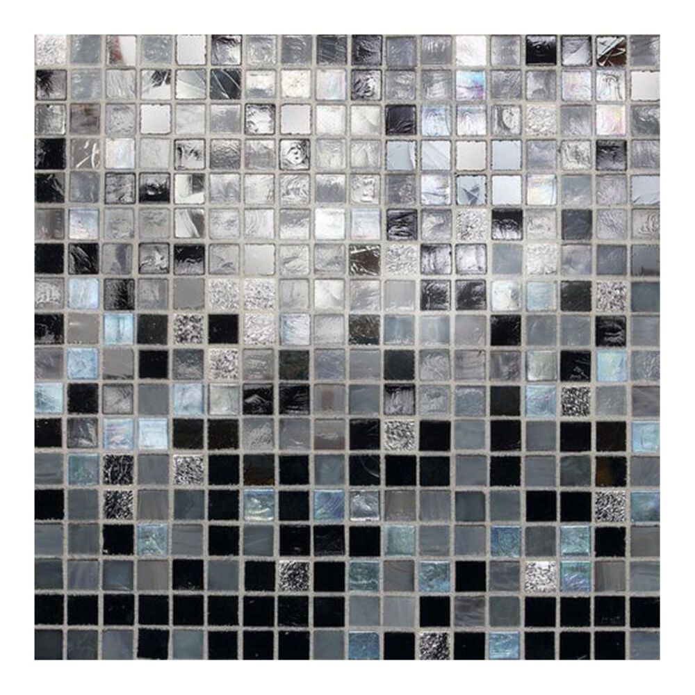 Dal-Tile City Lights Manhattan 12" x 12" Glass Mosaic Sheet