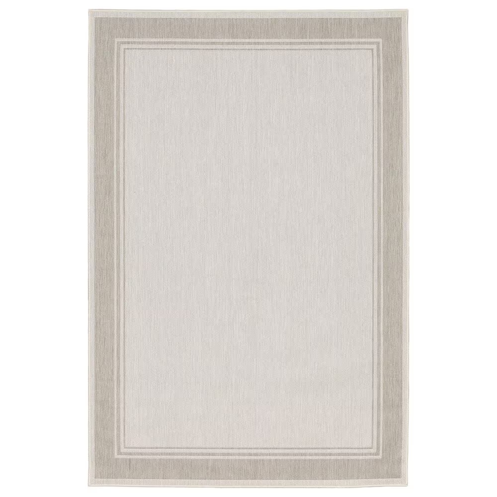 Oriental Weavers Portofino 6765W 6'7" x 9'2" Ivory Area Rug