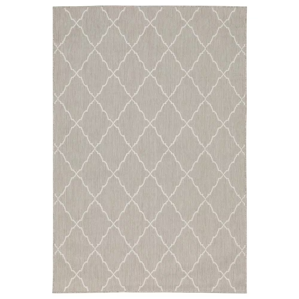 Oriental Weavers Portofino 7225H 7'10" x 10'10" Gray Area Rug