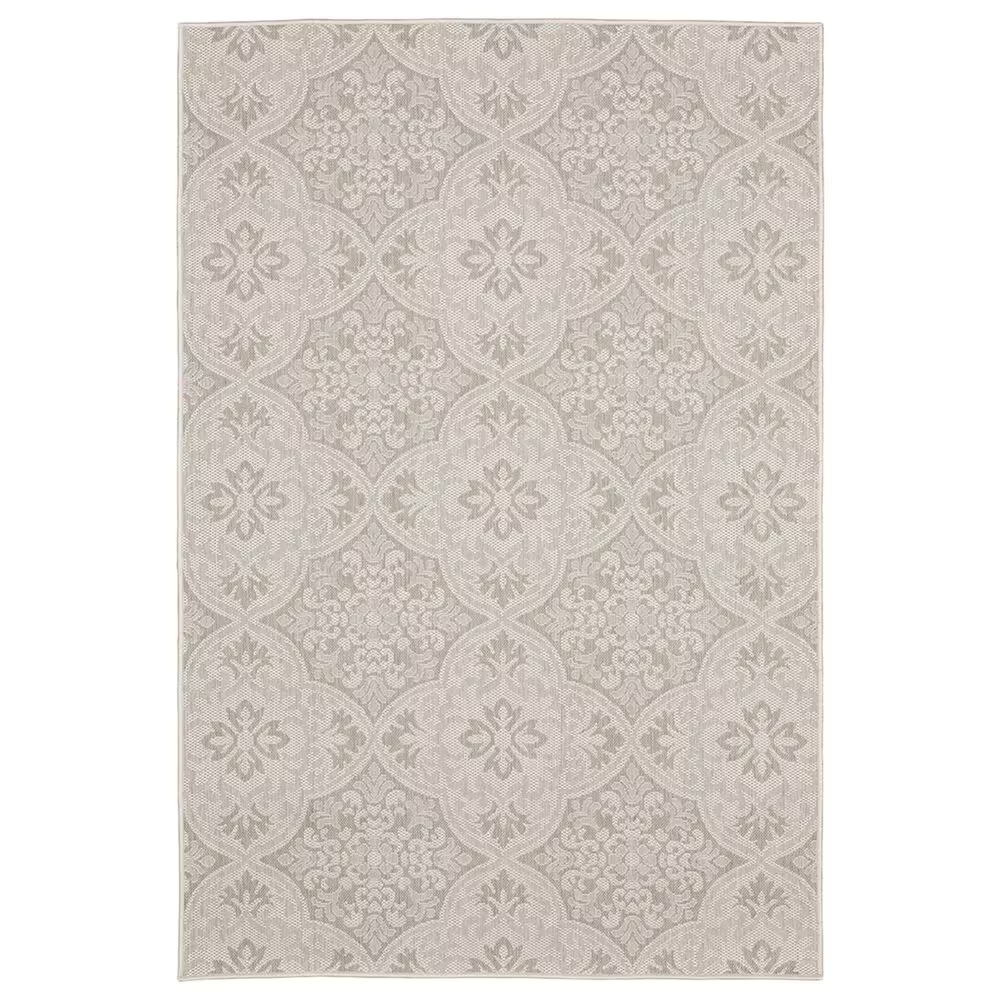 Oriental Weavers Portofino 2805W 1'10" x 7'3" Ivory Area Rug