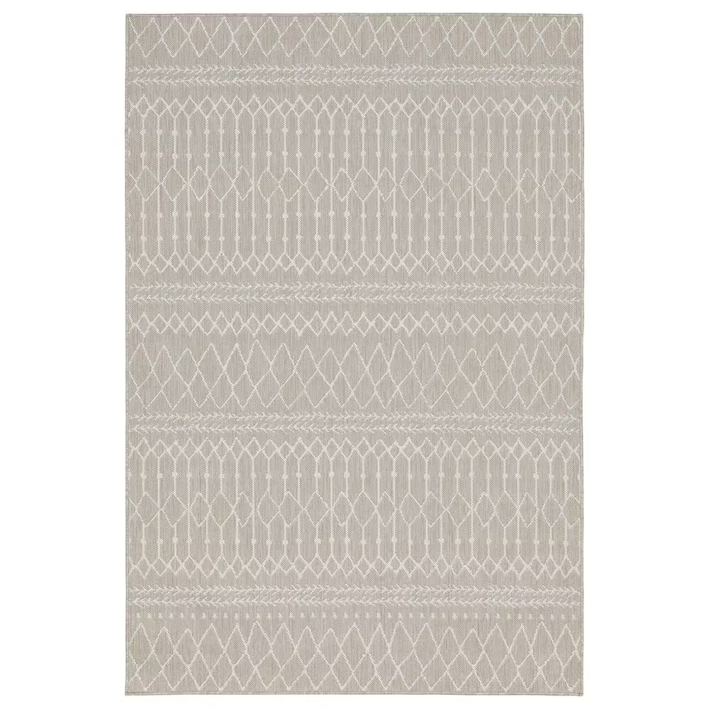 Oriental Weavers Portofino 670H4 5'3" x 7'3" Gray Area Rug