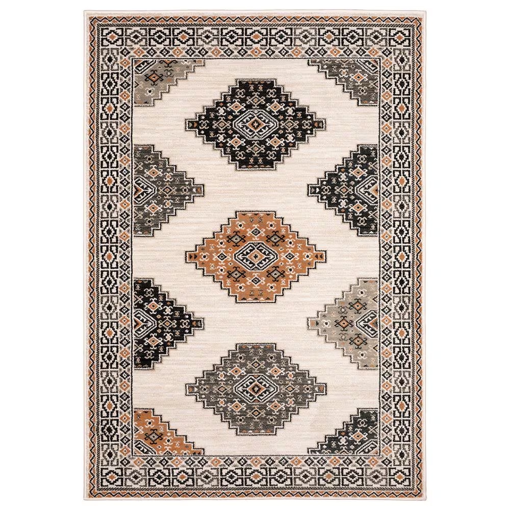 Oriental Weavers Georgia Southwest 640A0 9'10" x 12'10" Ivory Area Rug