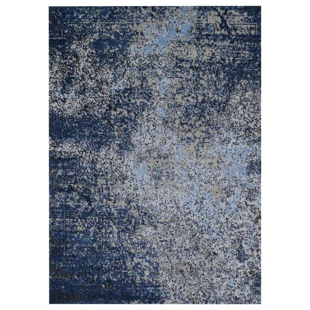 Loloi Viera VR-07 8'11" x 12'5" Grey and Navy