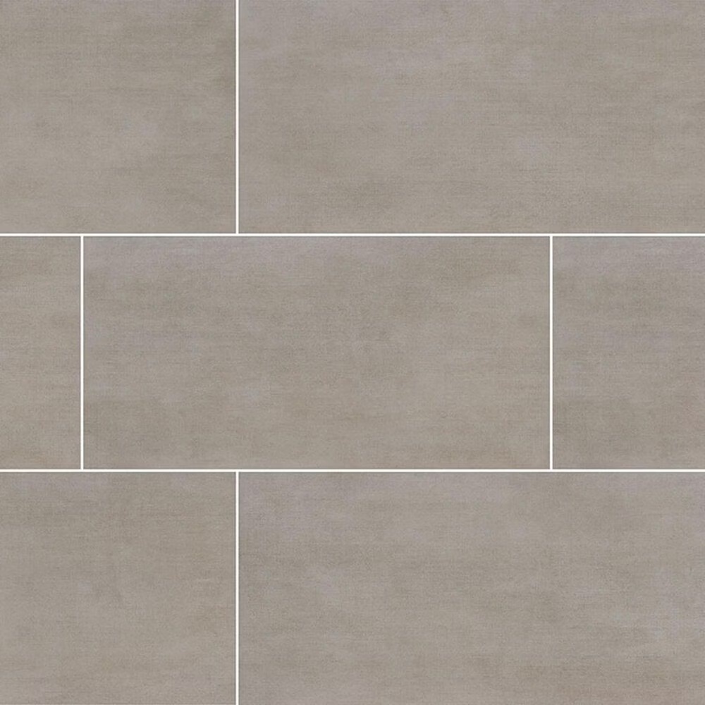 MS International Gridscale Gris 12" x 24" Ceramic Tile