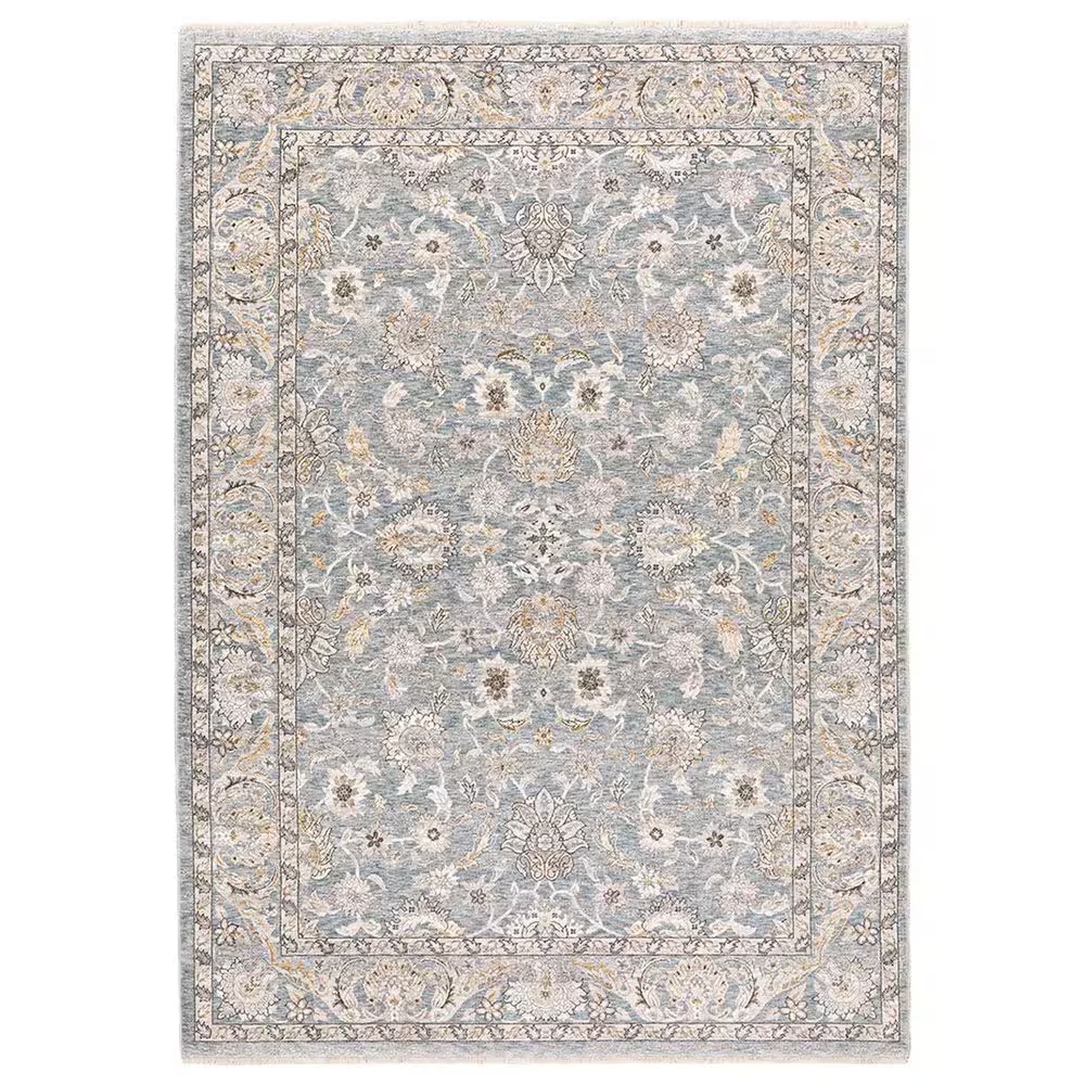 Oriental Weavers Maharaja Nepal 70E 9'10" x 12'10" Blue Area Rug