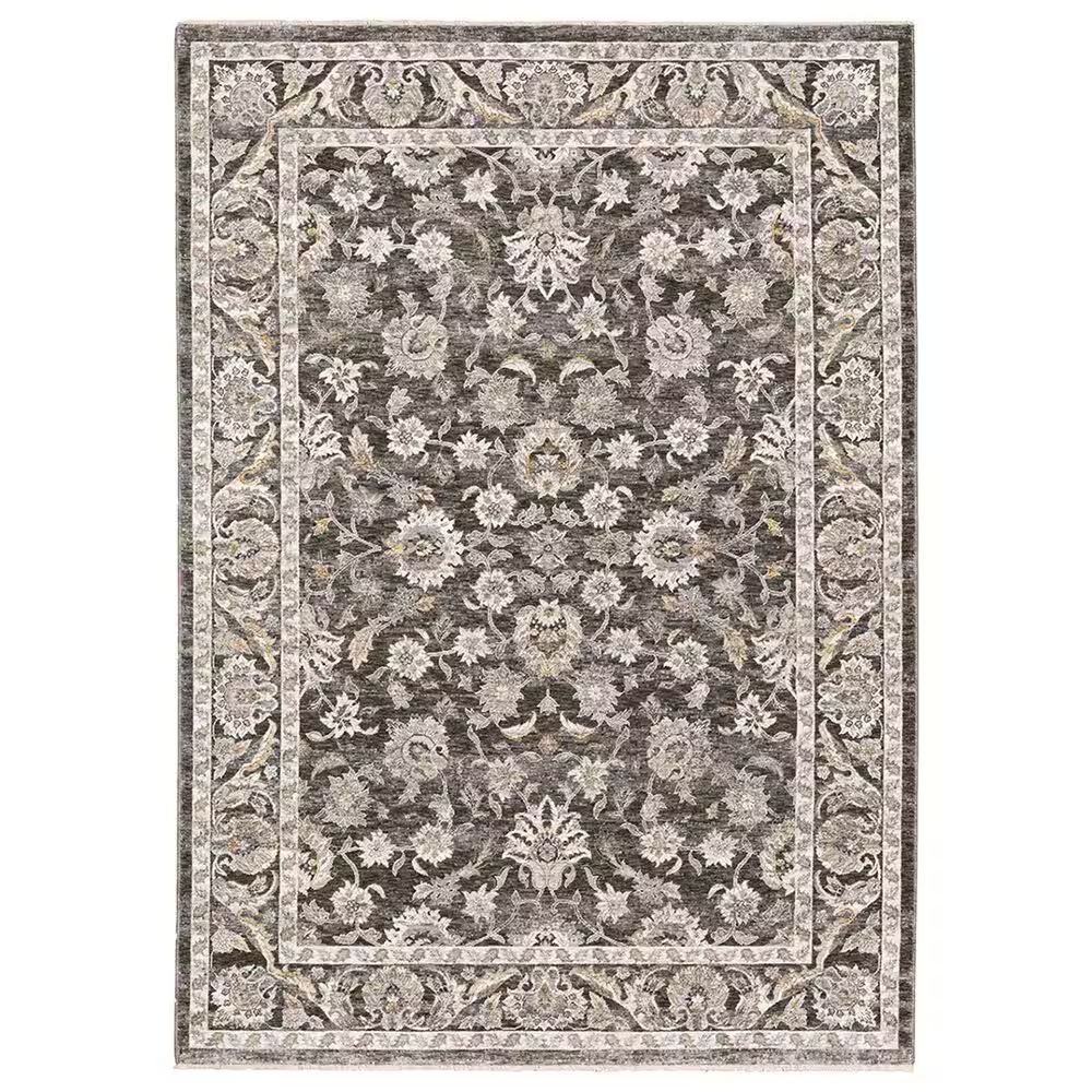 Oriental Weavers Maharaja Nepal 70N 2' x 3' Grey and Ivory Scatter Rug