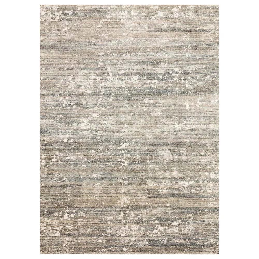 Loloi Augustus AGS-06 5'3" x 7'8" Fog Area Rug