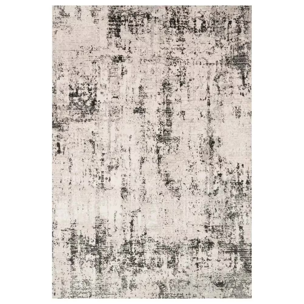 Loloi II Alchemy ALC-04 3'4" x 5'7" Silver and Graphite Area Rug
