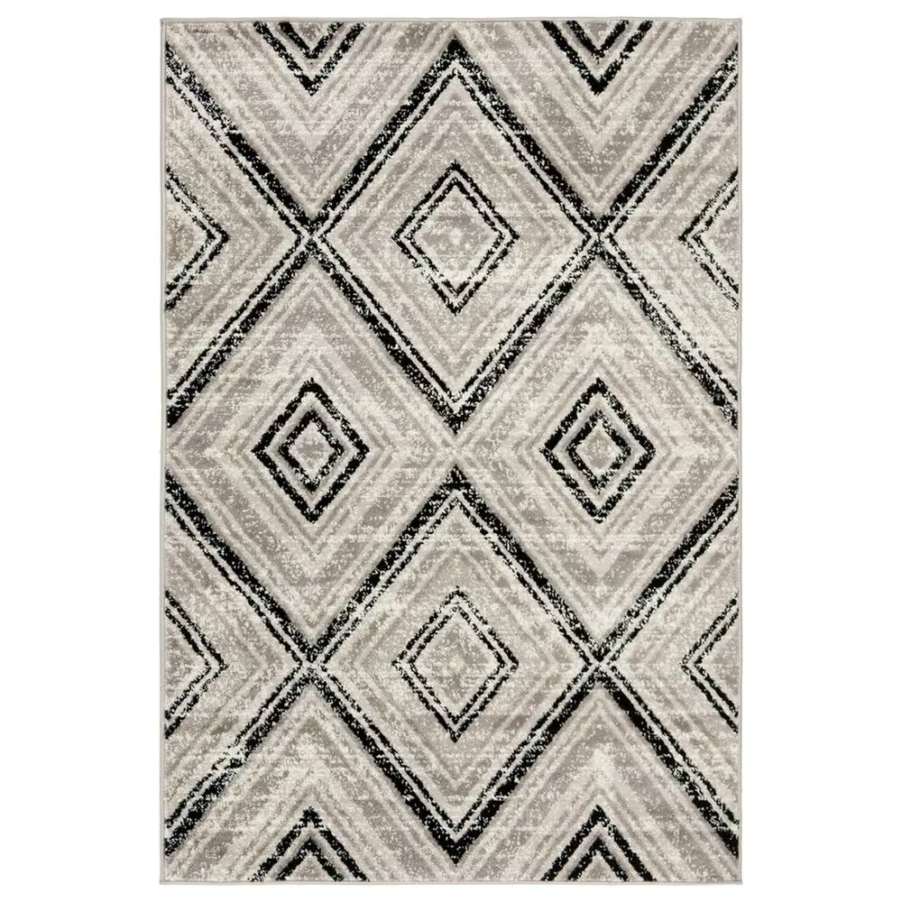 Safavieh Skyler SKY120J 4' x 6' Grey and Black Area Rug