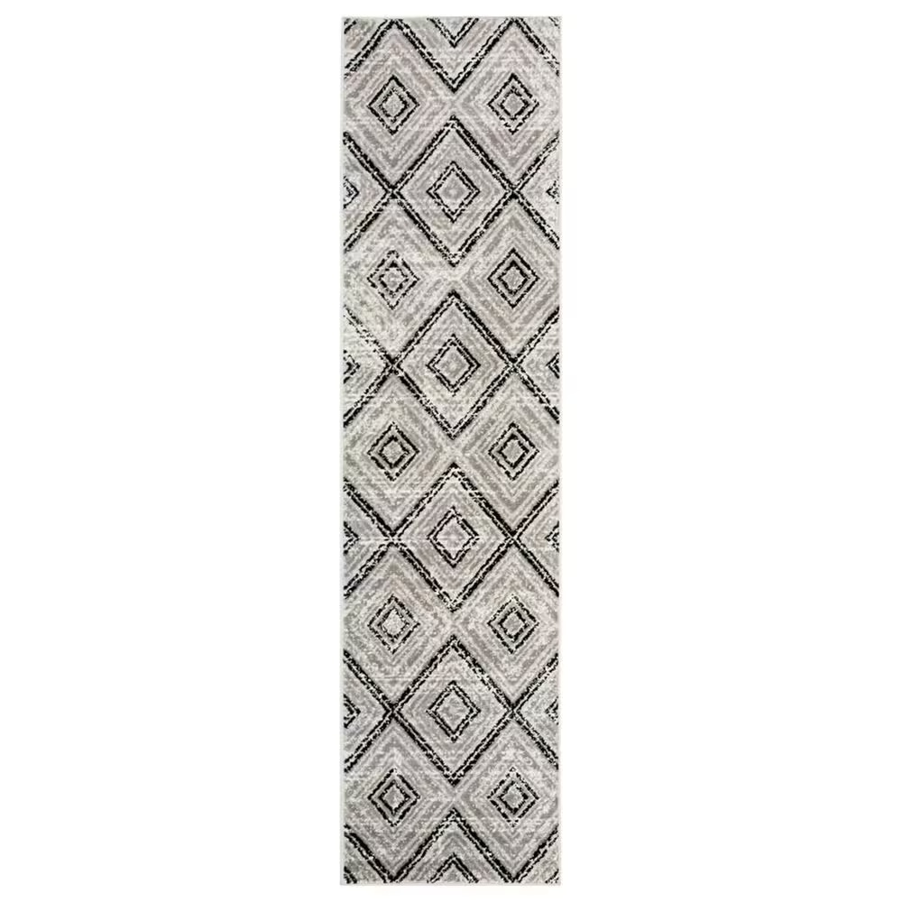 Safavieh Skyler SKY120J 2' x 6' Grey and Black Scatter Rug