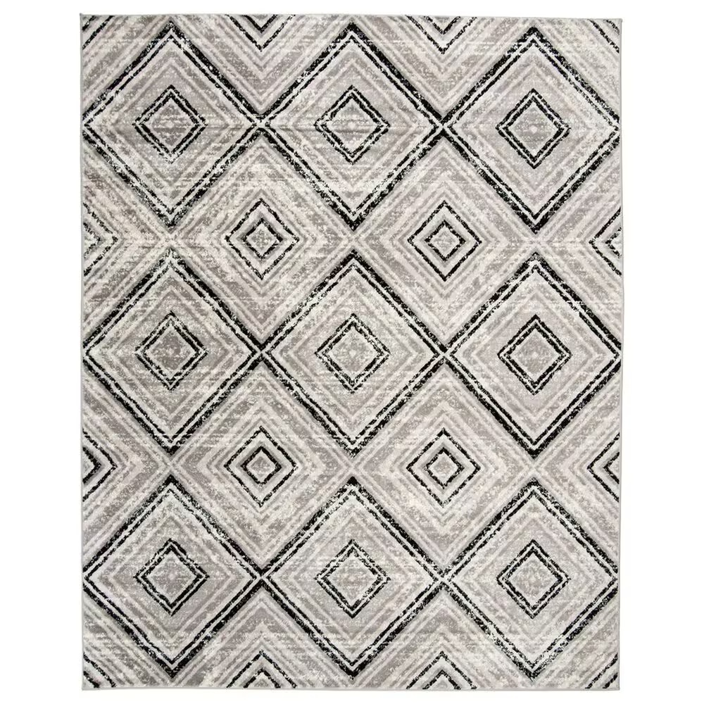 Safavieh Skyler SKY120J 10' x 14' Grey and Black Area Rug