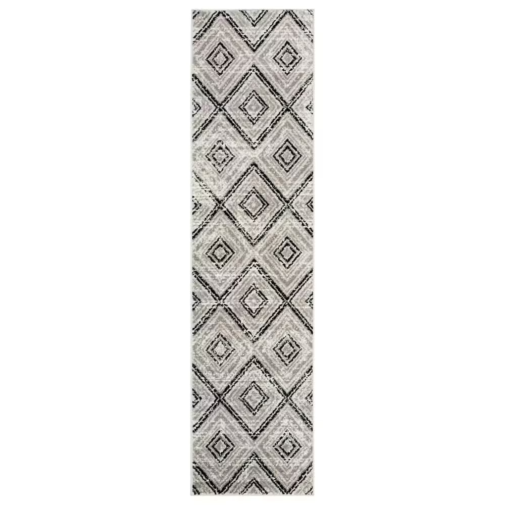Safavieh Skyler SKY120J 2' x 10' Grey and Black Runner