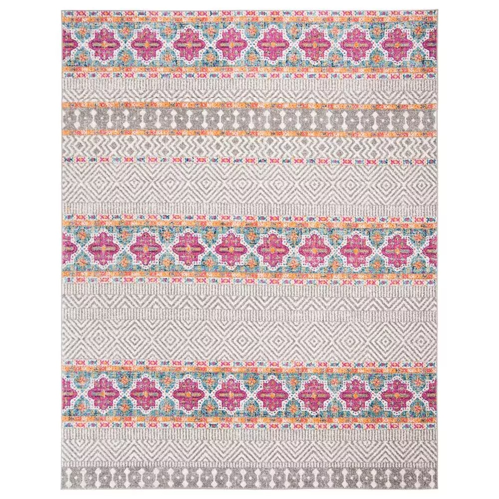 Safavieh Madison MAD797F 10' x 14' Grey and Ivory Area Rug