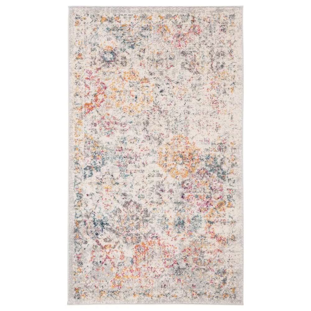 Safavieh Madison MAD611F 2'3" x 4' Grey and Gold Scatter Rug