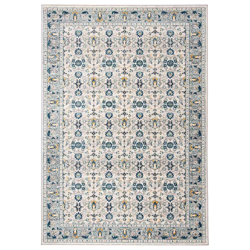 Safavieh Madison MAD151N 3' x 5' Ivory and Navy Area Rug