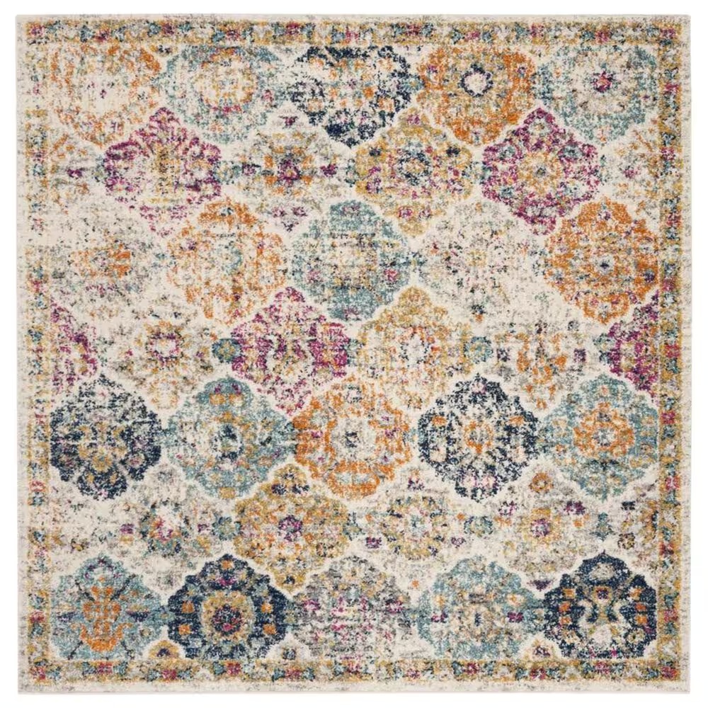 Safavieh Madison MAD611B 11' Square Multicolor Area Rug