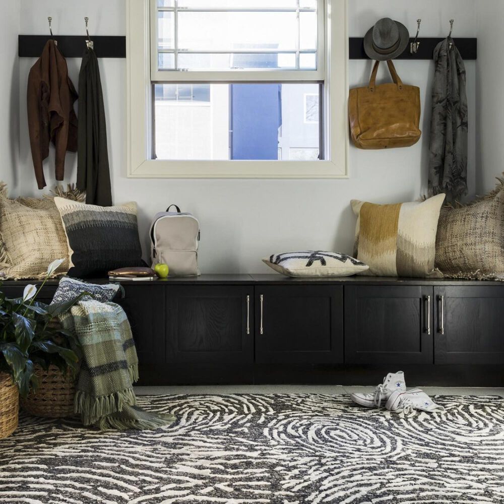 Loloi Juneau JY-04 9'3" x 13' Charcoal/Silver Area Rug