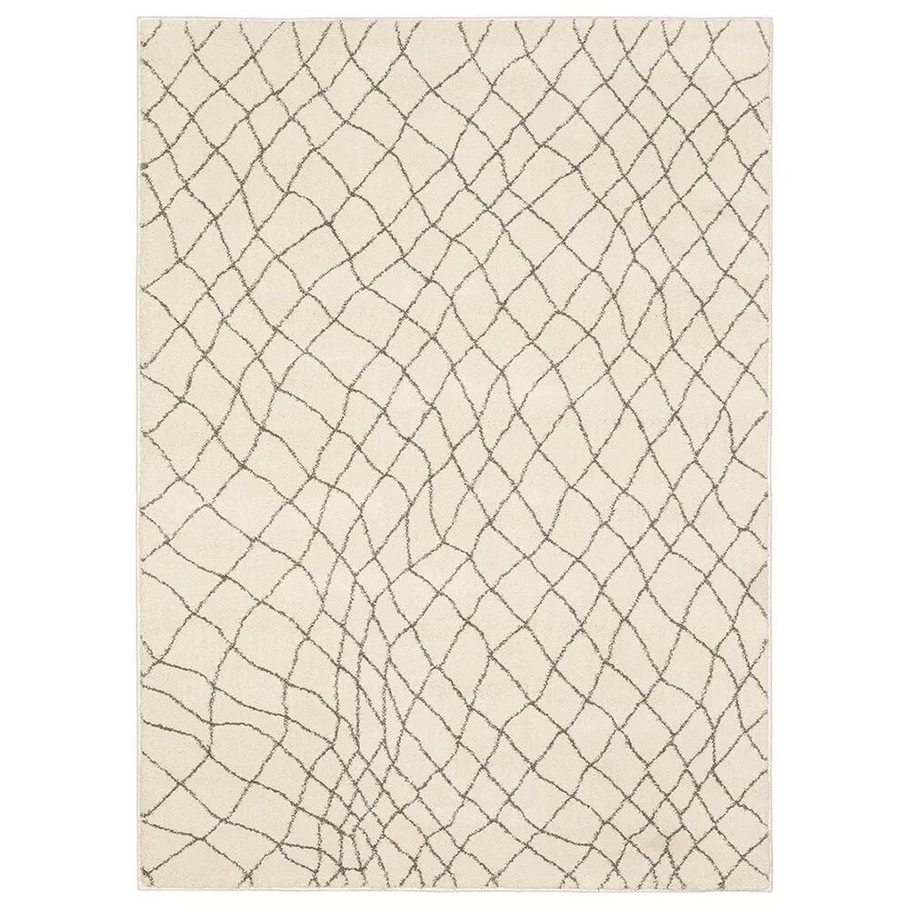 Oriental Weavers Carson Concord 738B 7'10" x 10' Ivory Area Rug