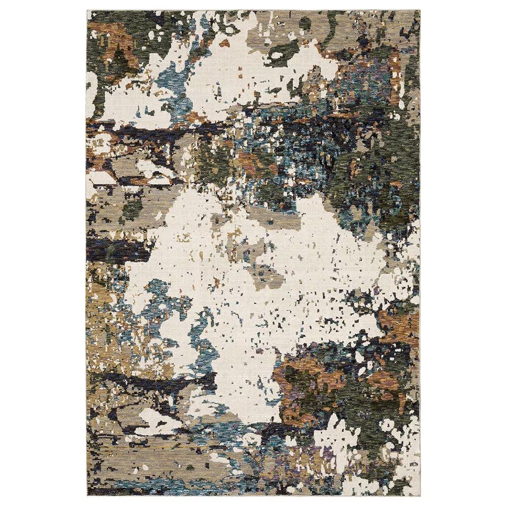 Oriental Weavers Evolution Silverton 981A 1'10" x 3'2" Ivory Scatter Rug