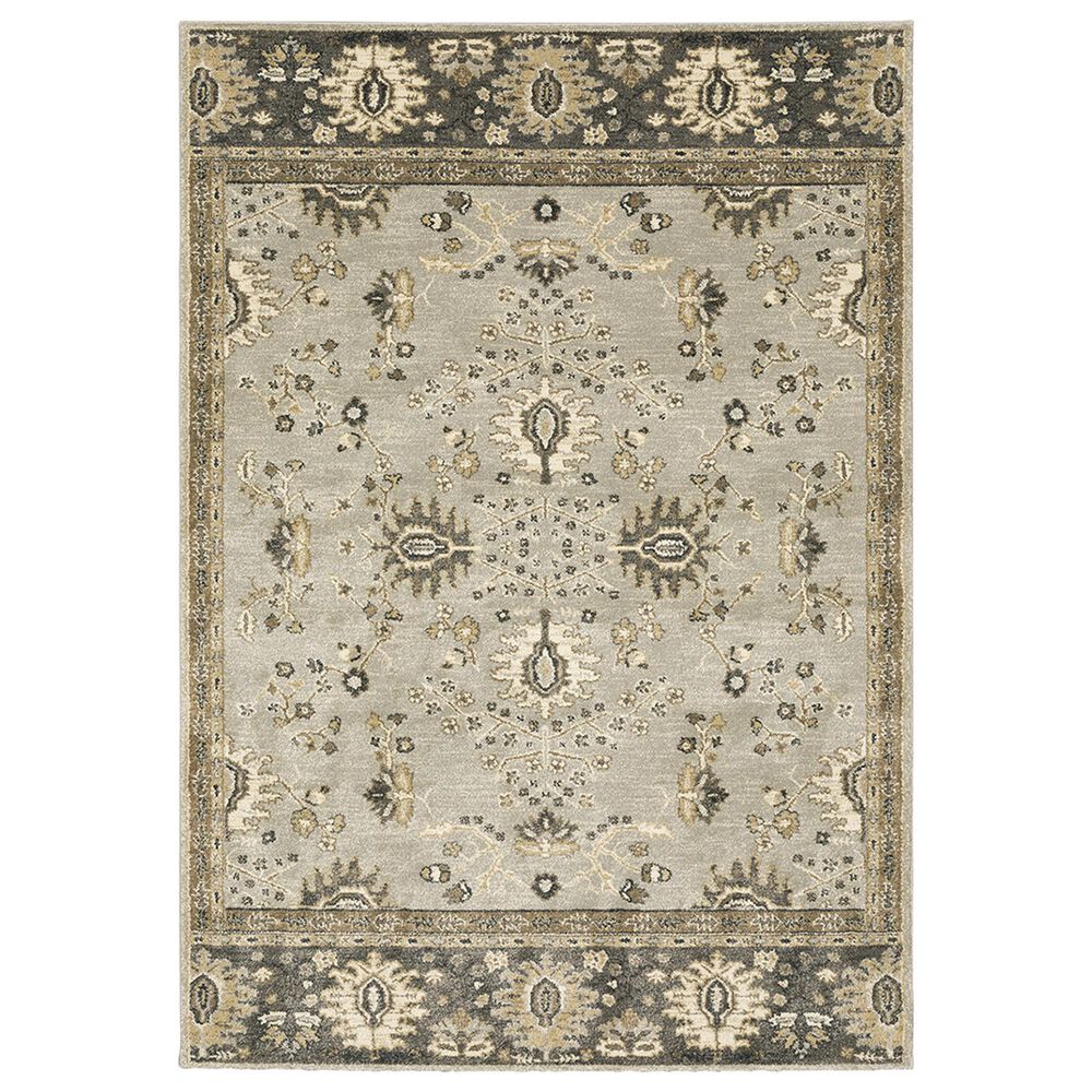 Oriental Weavers Florence Aurora 4928C 2'3" x 7'6" Blue Scatter Rug