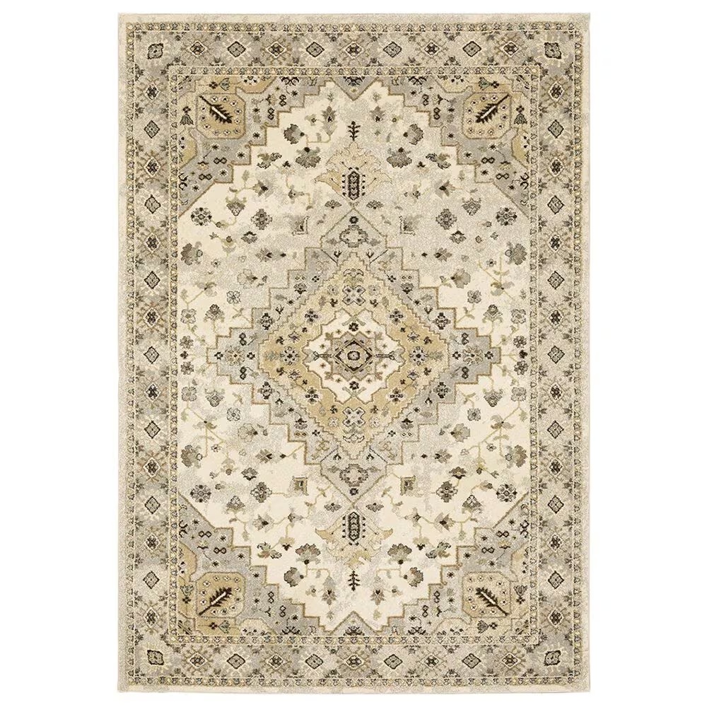 Oriental Weavers Florence Athens 4332X 9'10" x 12'10" Beige Area Rug