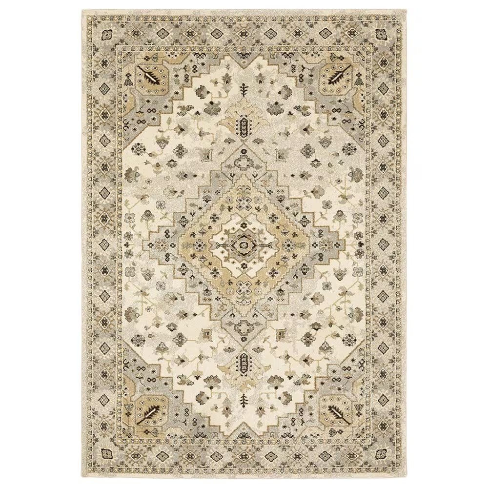 Oriental Weavers Florence Athens 4332X 5'3" x 7'6" Beige Area Rug